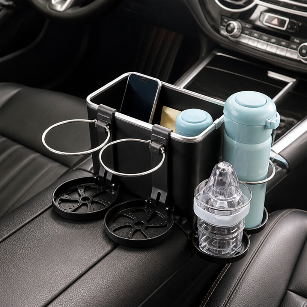 VeloceGuard™ — Take Back Your Drive with Ultimate Order and Spill-Proof Peace of Mind