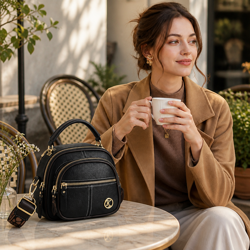 Luxora™ Sling — Effortless Confidence with Perfectly Organized Style