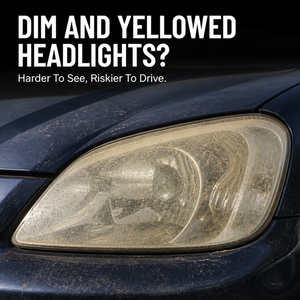 BrightSight™ — Erase Yellow Haze and Lock In Clear Headlights for Months