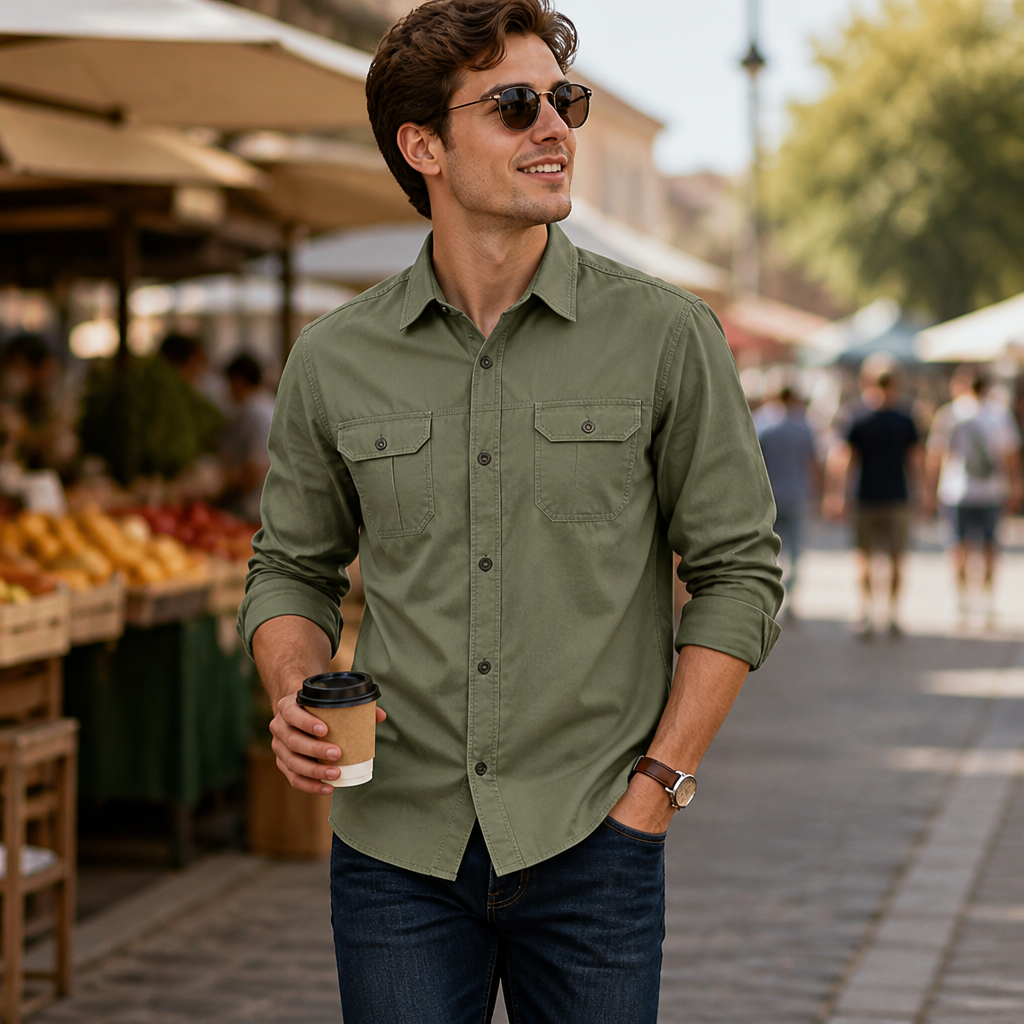 VarioLux™ Cotton Shirt — Unlock All-Day Cool Comfort and Unshakable Confidence