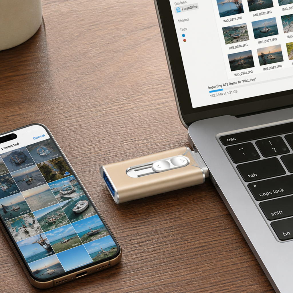 FlashCarry™ — Instantly Free Your Files and Never Lose a Memory Again