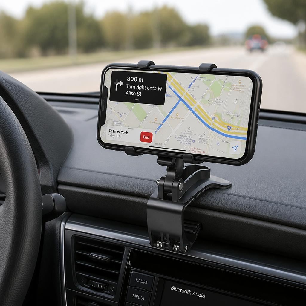 GripDrive™ — Keep Your Phone Rock-Solid for Safer, Stress-Free Driving