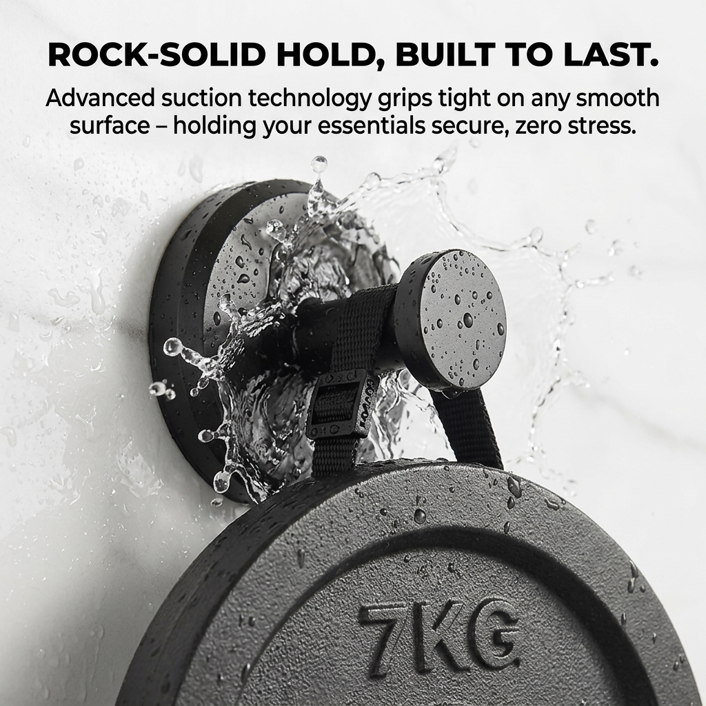 VibraGrip™ Hooks 4X — Transform Clutter into Instant, Stylish Order Without a Single Nail