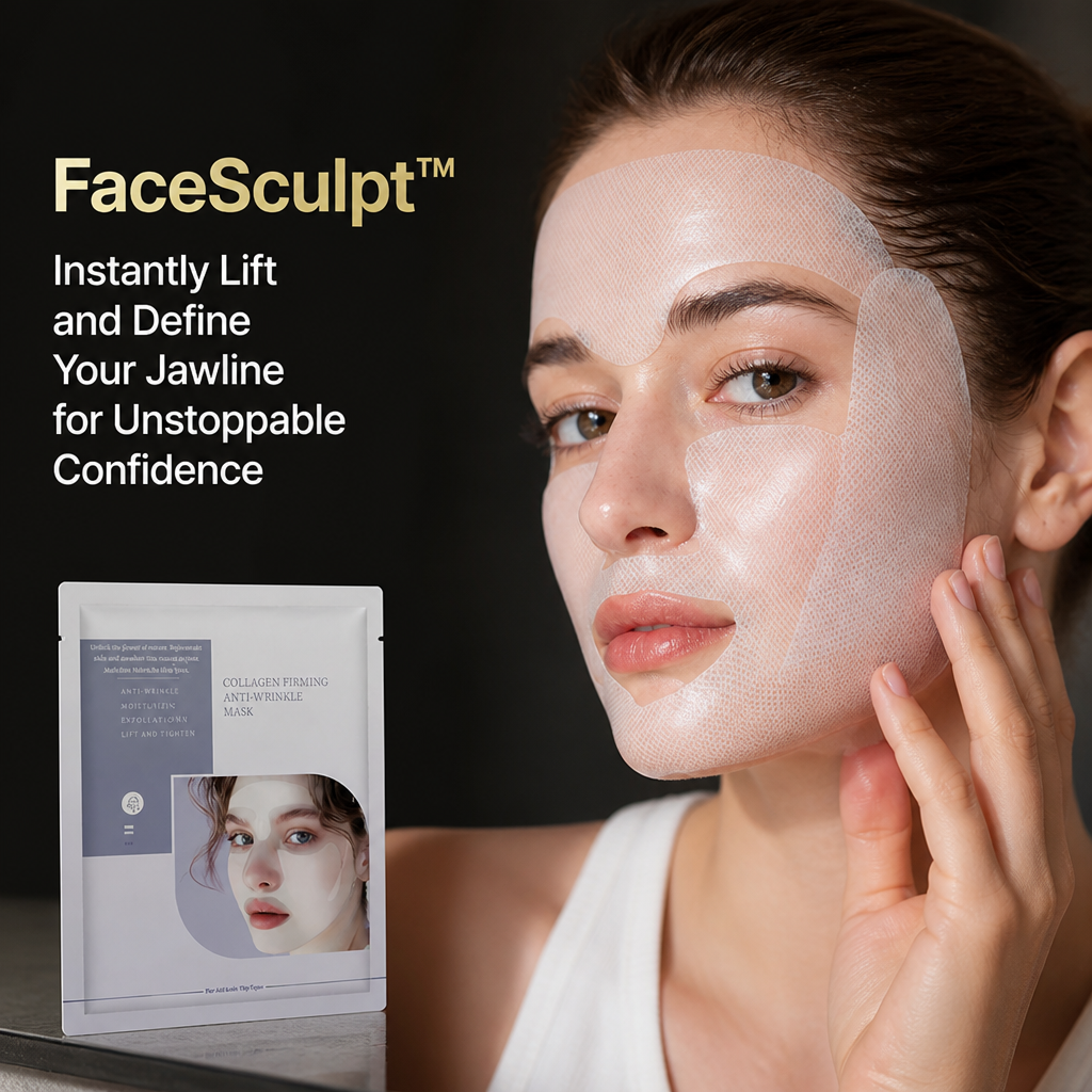 FaceSculpt™ — Instantly Lift and Define Your Jawline for Unstoppable Confidence