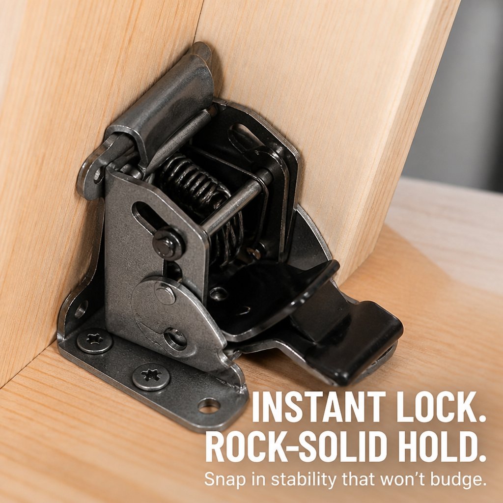 GripLock™ — Snap Folding Table Legs Into Rock-Solid, Wobble-Free Lock (x2)