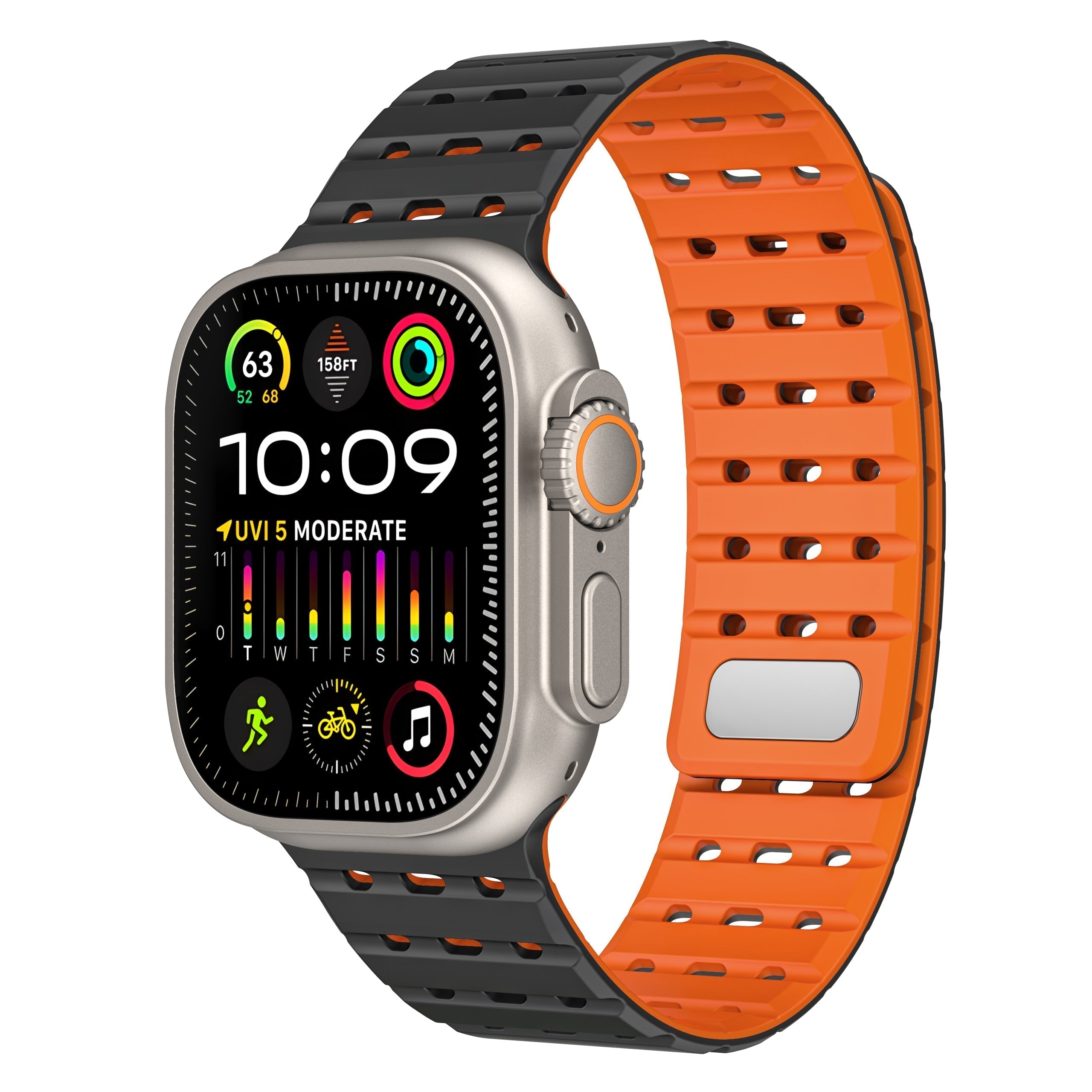 Silicone Watch Band for Daily Use and Versatile Styles