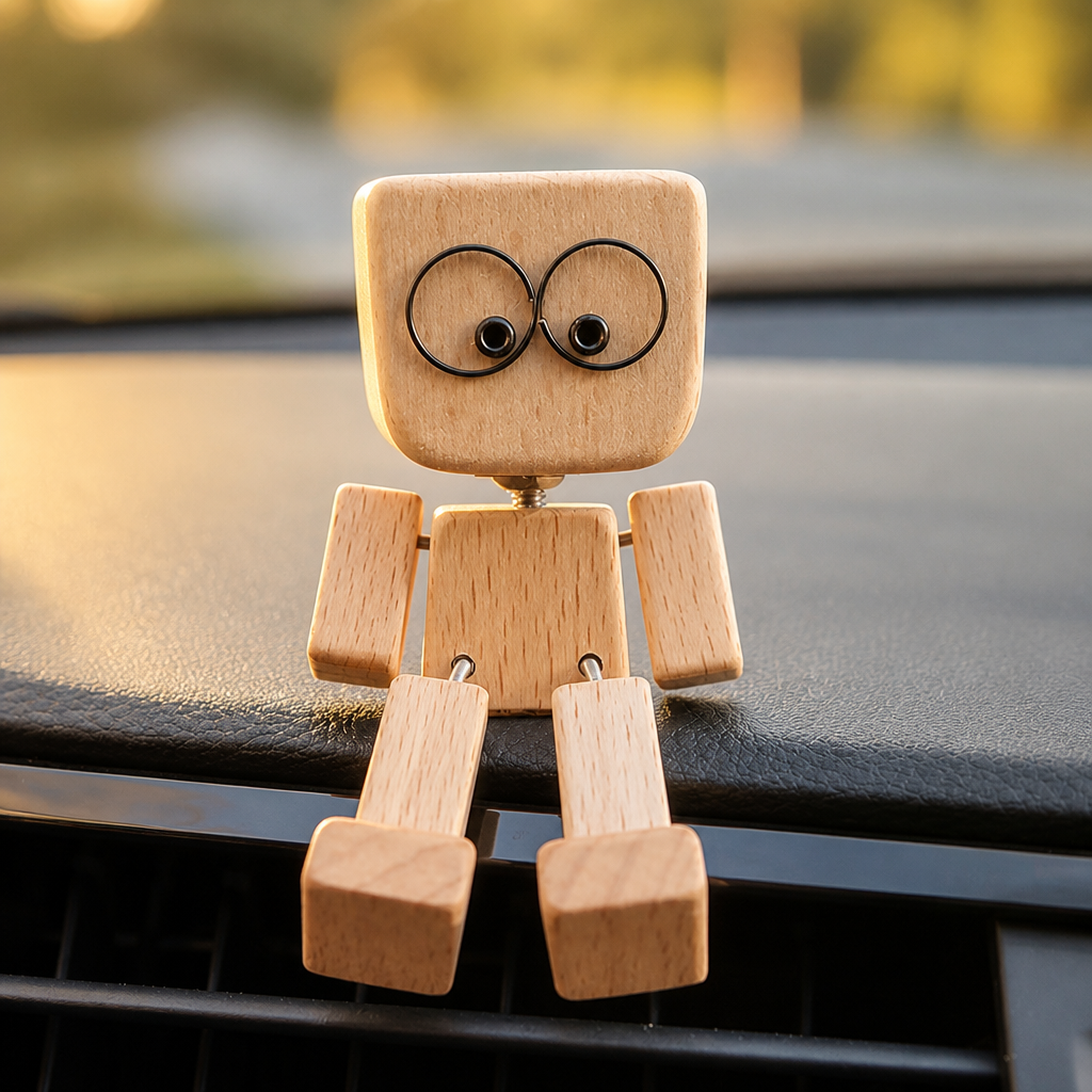 TimberJoy™ — Your Personal Wooden Buddy That Brightens Every Moment