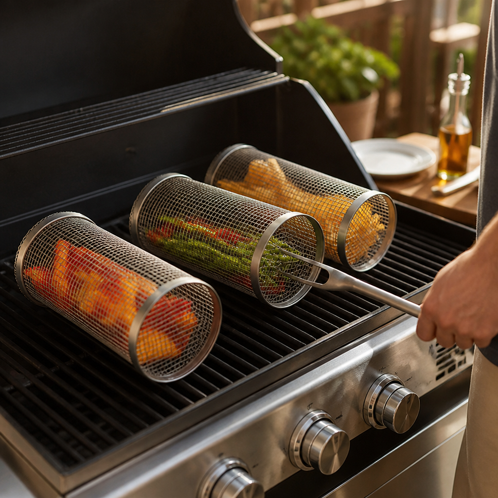 FlameRoller™ — Master Every Grill Bite with Effortless Flavor and Zero Loss