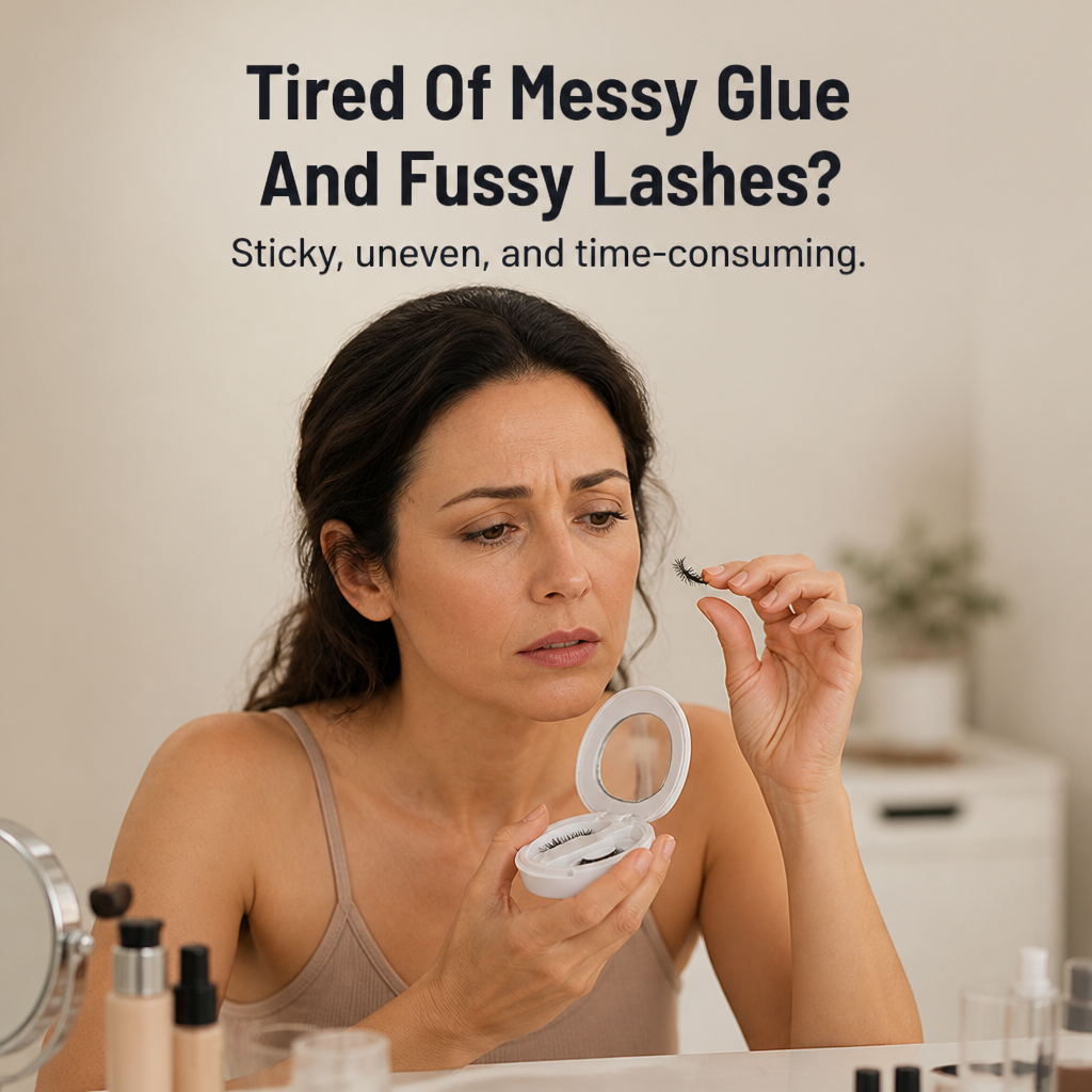 LushLure™ — Snap on Confidence with Perfect Lashes in 30 Seconds, No Glue Needed