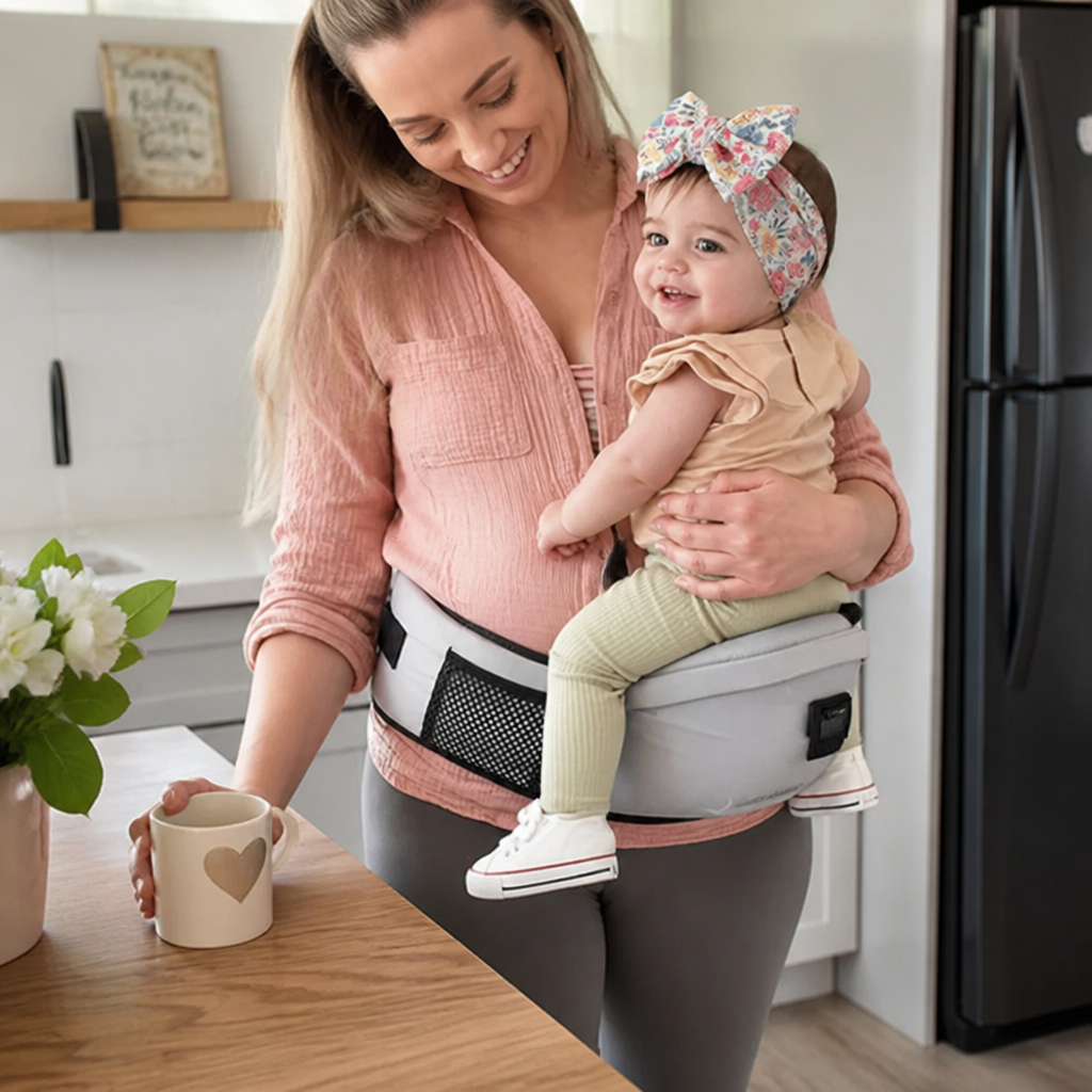 EmberNest™ — Carry Your Baby All Day in Pain-Free Comfort and Effortless Style