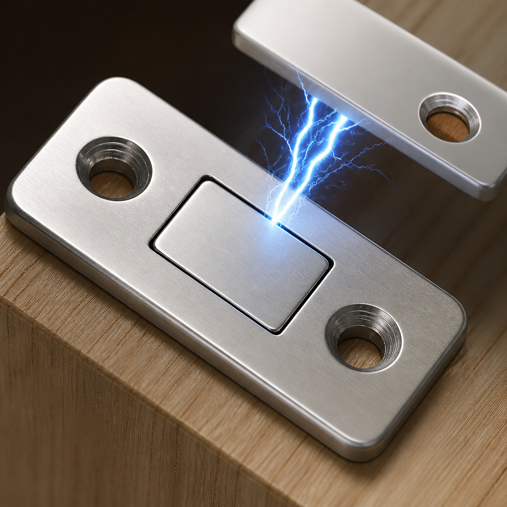 MagnaSeal™ — Effortless Quiet Security That Keeps Your Cabinets Flawless and Locked Tight