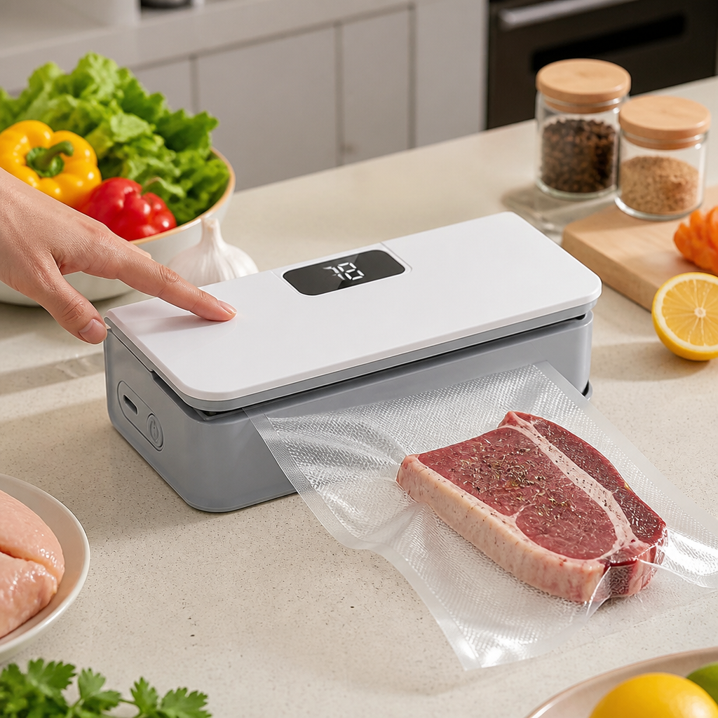 FreshSealPro™ — Seal in Freshness and Crush Food Waste Instantly