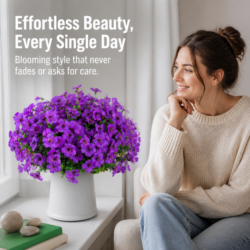 RadianceFlo™ — Brighten Any Room With Real-Touch Blooms That Never Fade or Wilt