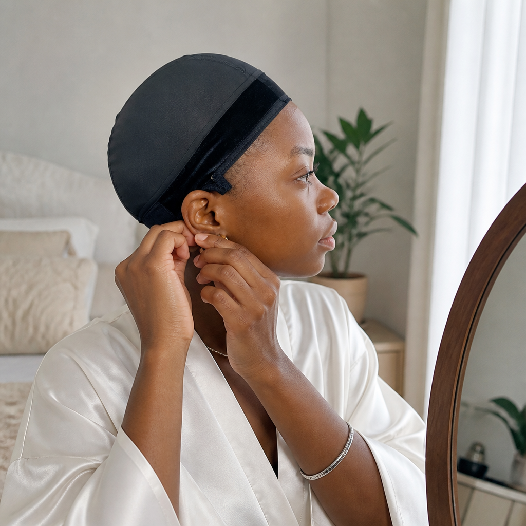 HaloGrip™ Cap — Lock In Confidence with Invisible, All-Day Comfort