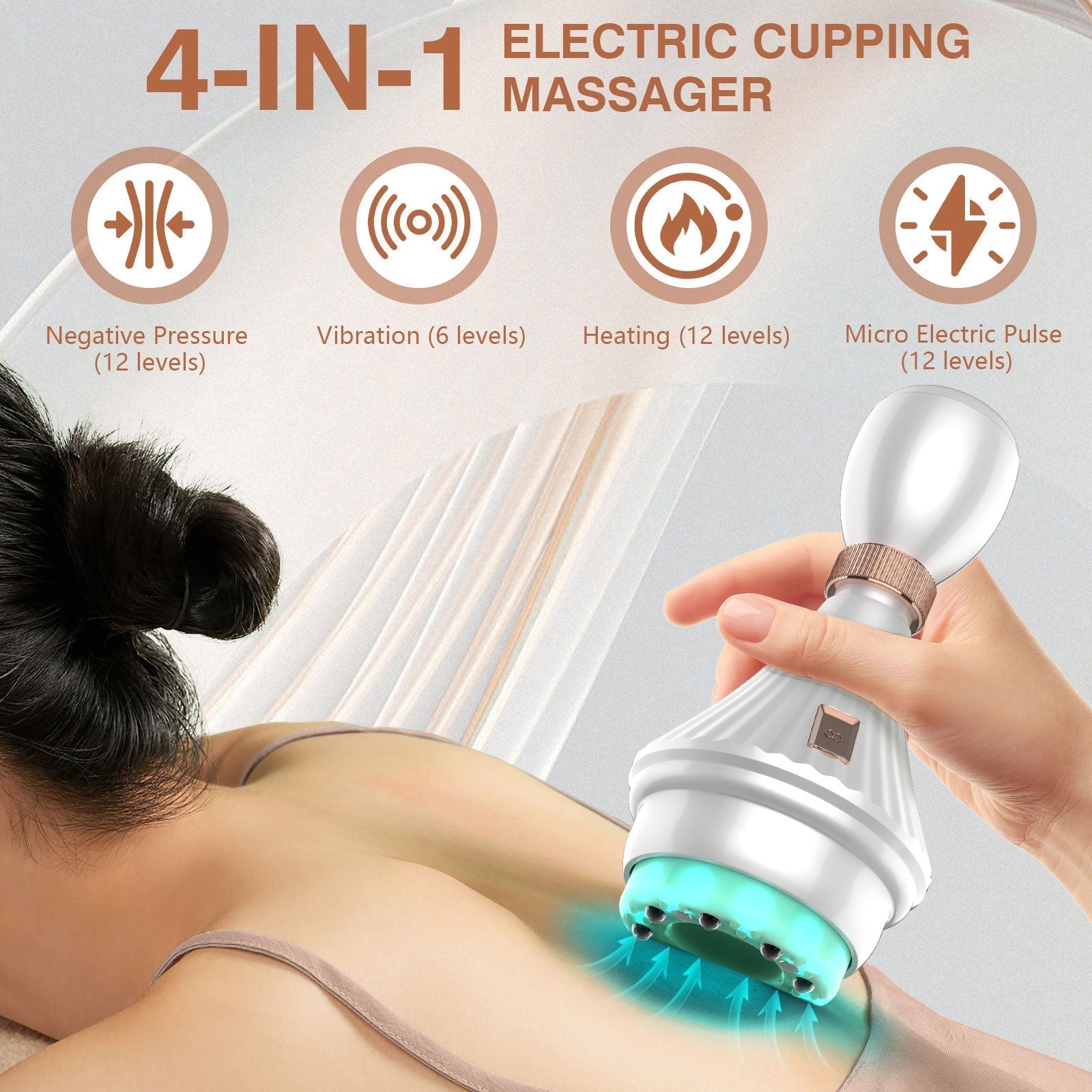 3.0 Body Massage Device for Electronic Cupping Therapy