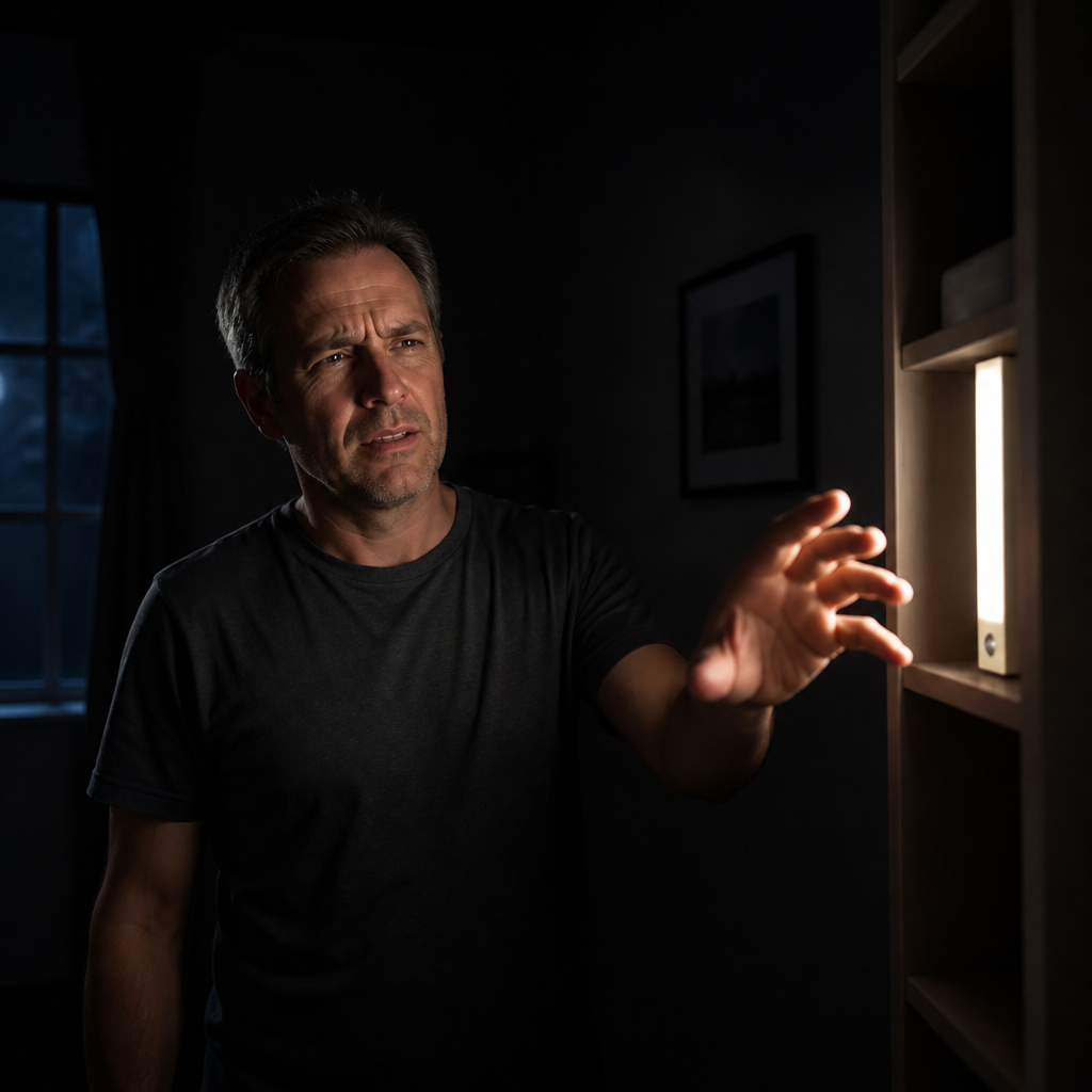 LumaSense™ — Light That Follows You, Brightens Every Step, and Soothes Your Eyes Instantly