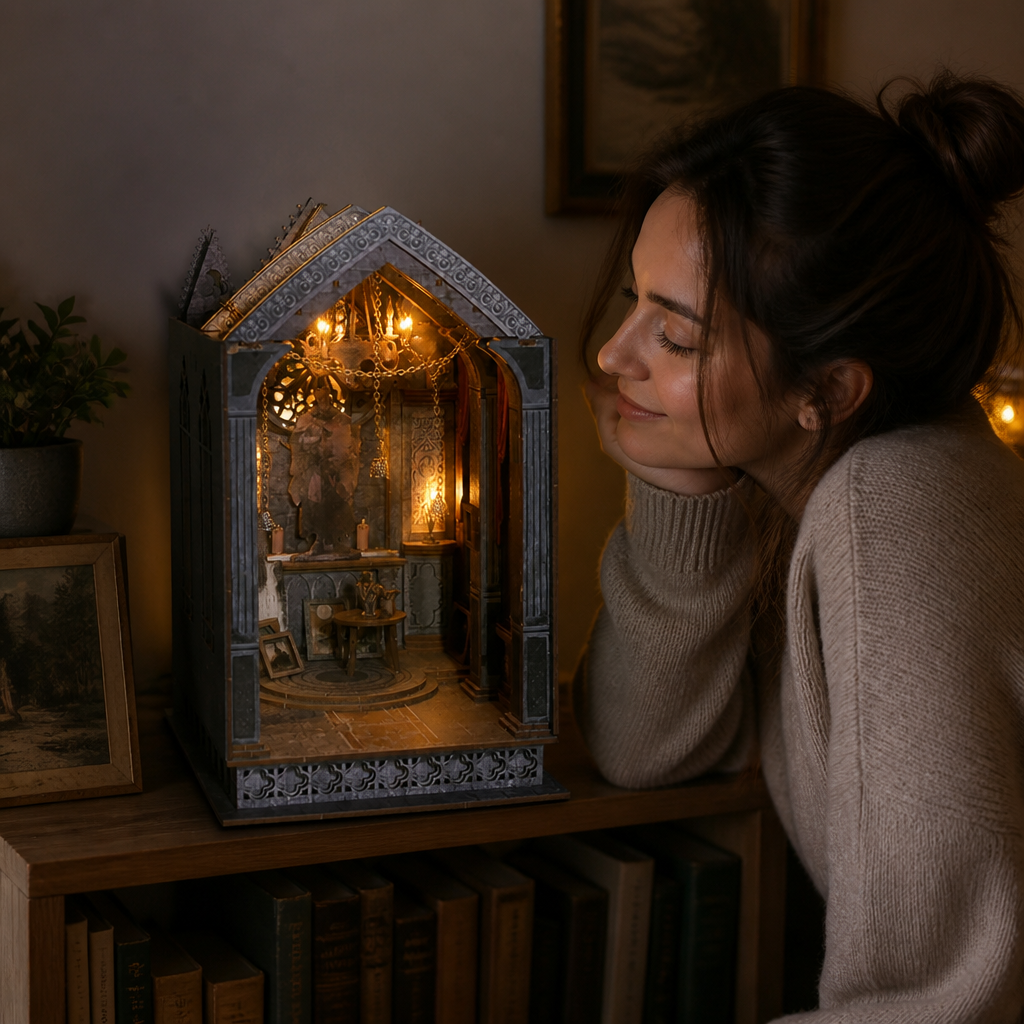 MystiShelter™ — Transform Your Shelf into a Living Gothic Fantasy Sanctuary