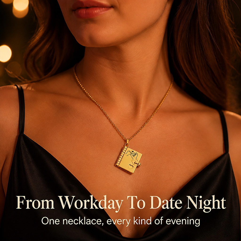 StorySculpt™ Necklace — Carry Her Heart’s Story Wherever She Goes
