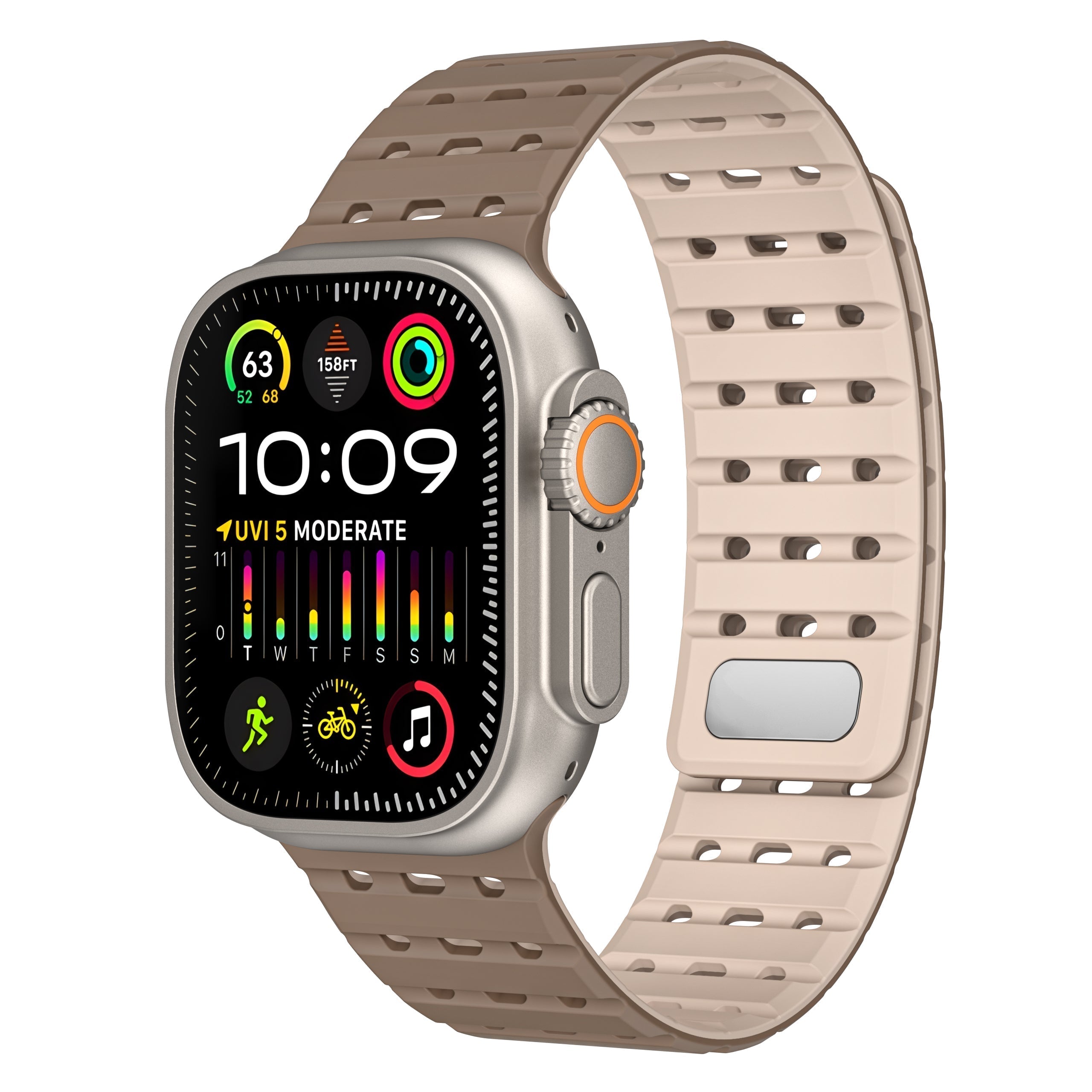 Silicone Watch Band for Daily Use and Versatile Styles