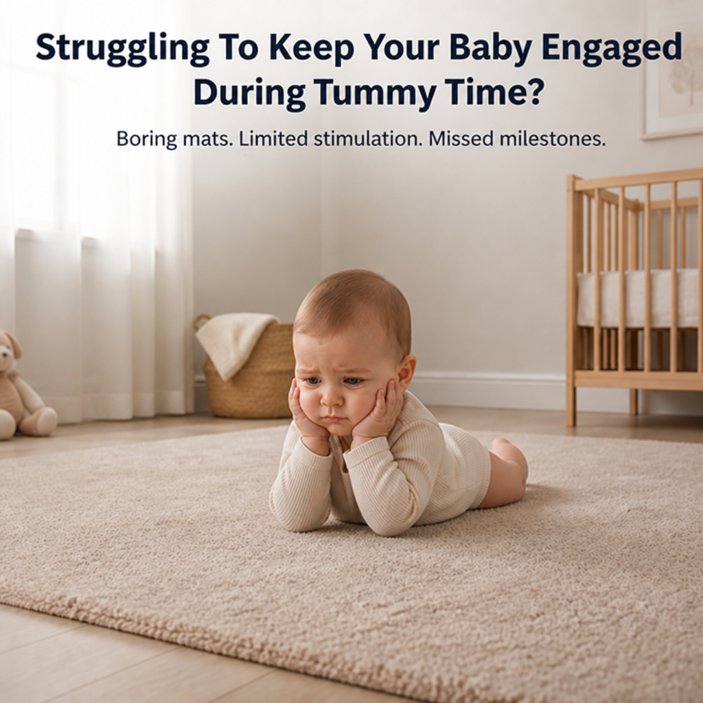 WaveBright™ — Turn Tummy Time Into Your Baby’s Favorite Muscle-Building Adventure