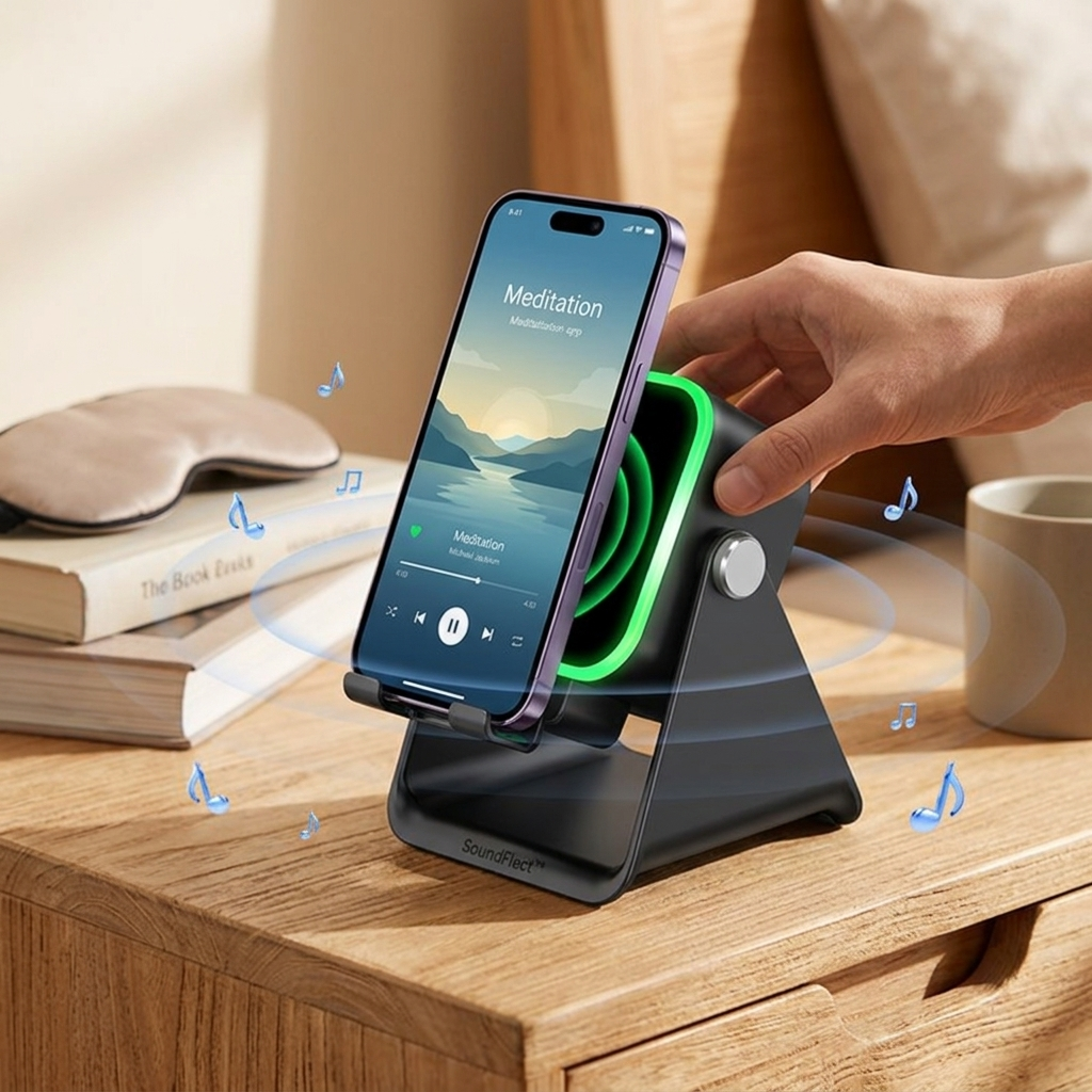 SoundFlect™ — Instantly Transform Your Desk into a Powerhouse of Sound, Light, and Style