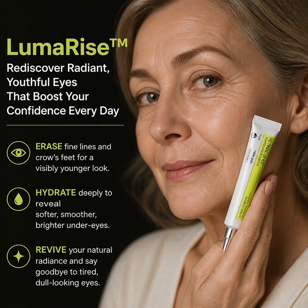 LumaRise™ — Rediscover Radiant, Youthful Eyes That Boost Your Confidence Every Day
