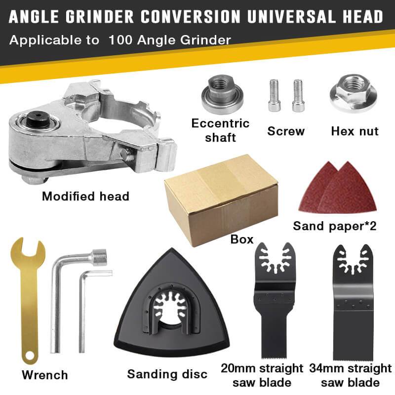GrindMaster™ | Angle Grinder Conversion Universal Head Set