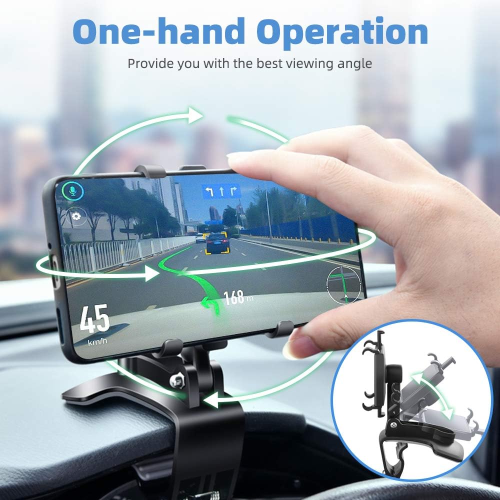 VisiGrip™ — Drive Safer with Your Phone Exactly Where You Need It