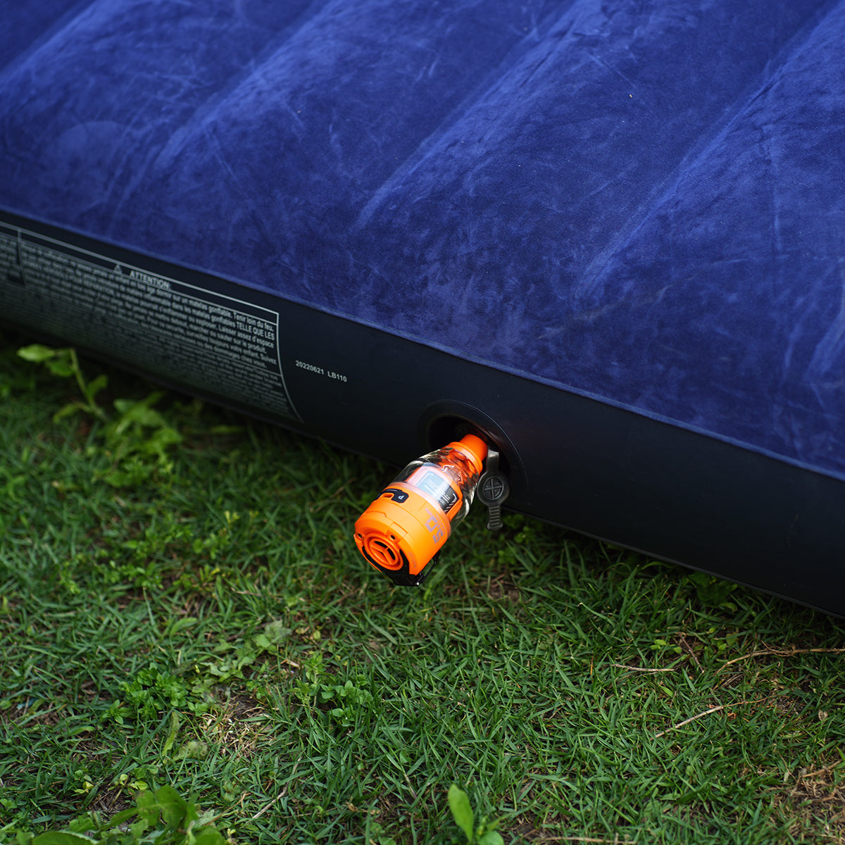 Power Pump with Built-in Light – Inflate Quickly for Outdoor Adventures