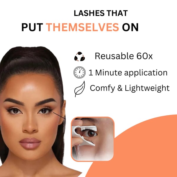 VelouraLash™ — Snap on Stunning, Featherlight Lashes That Boost Your Confidence Instantly
