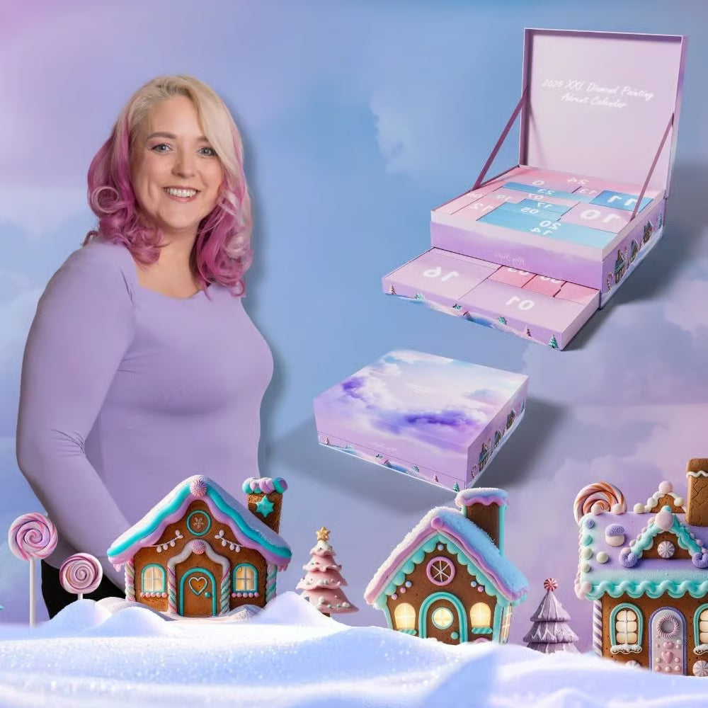 LumiCraft™ Diamond Painting Advent Calendar 2025 — Ignite Daily Joy with Exclusive, Sparkling Creations