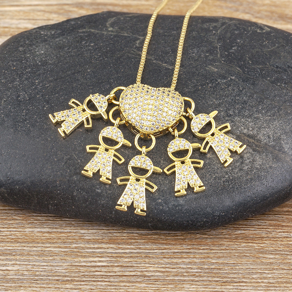 CelestaRay™ Necklace — Carry Your Children’s Love as a Radiant, Everlasting Embrace