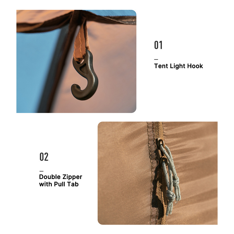 Quick-Setup Freestanding Tent for Two Campers