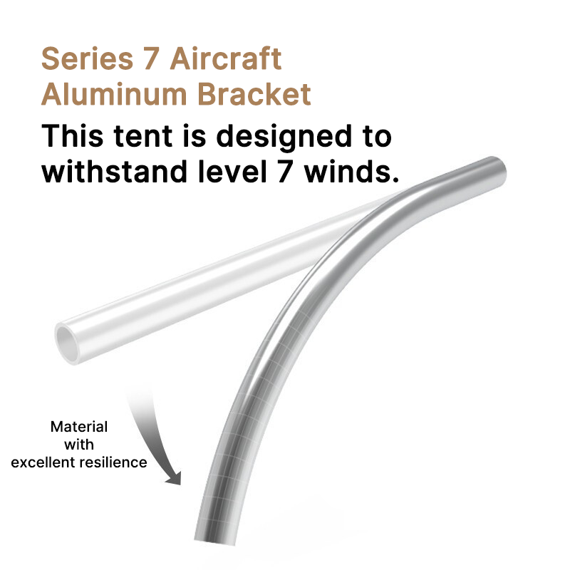 Quick-Setup Freestanding Tent for Two Campers