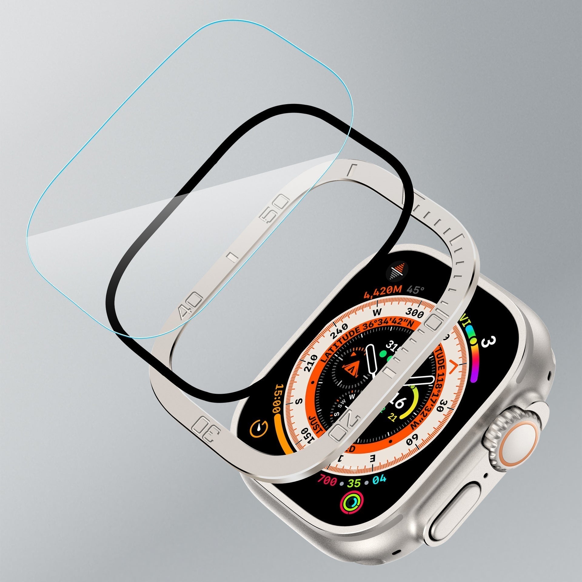 Screen Protector in Tempered Glass for Ultra Smartwatch