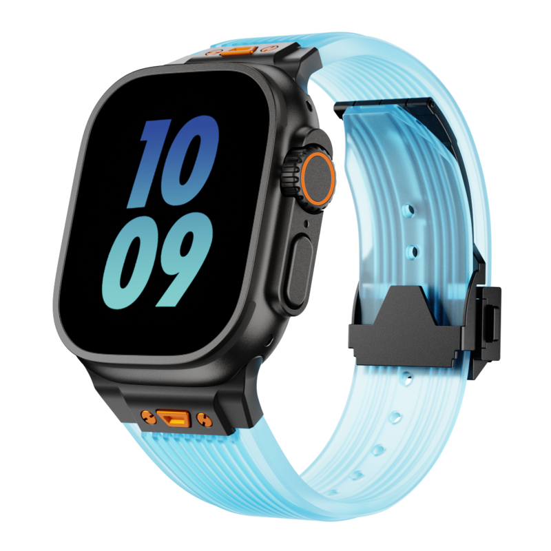 Clear Silicone Strap for Smartwatch