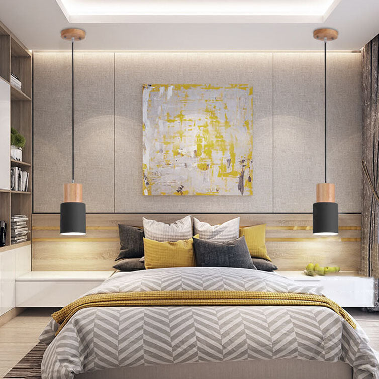 Contemporary Metal Hanging Light Fixture