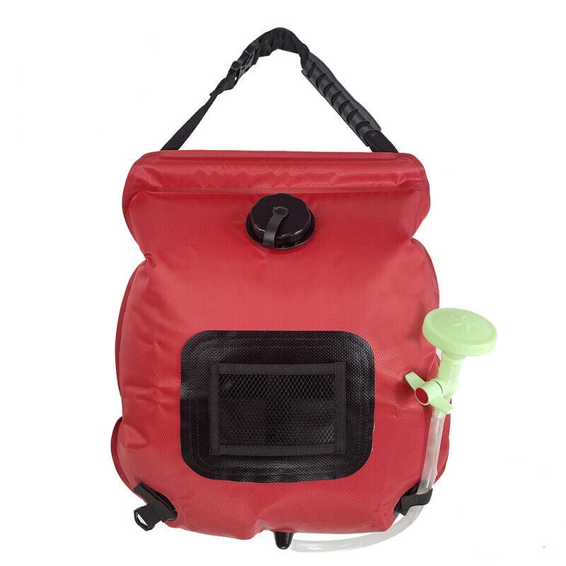 20L Outdoor Camping Shower Bag with Solar Heating – Portable Design