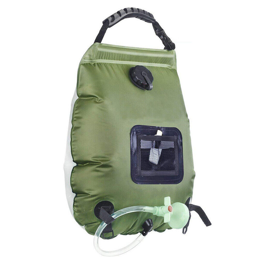 20L Outdoor Camping Shower Bag with Solar Heating – Portable Design