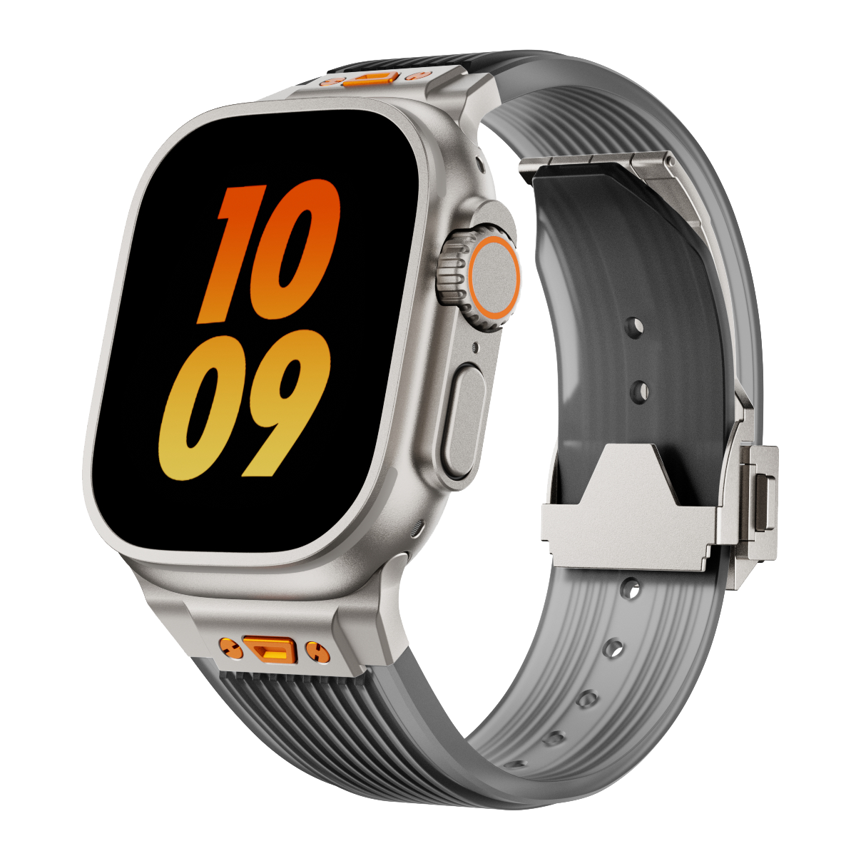 Clear Silicone Strap for Smartwatch