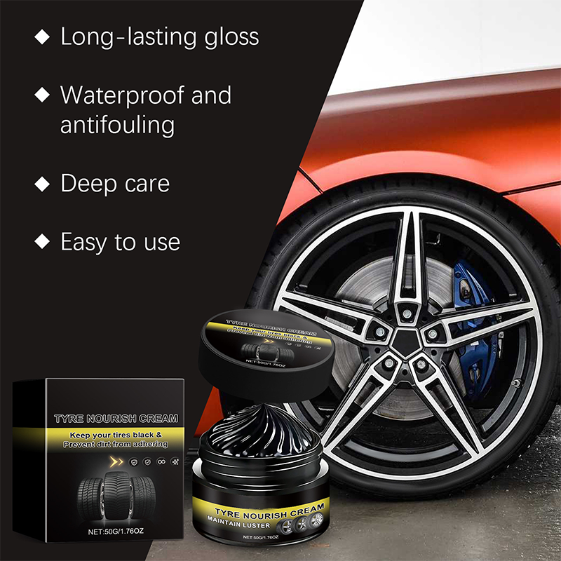 Deep Gloss and Long-Lasting Protection for Your Tires