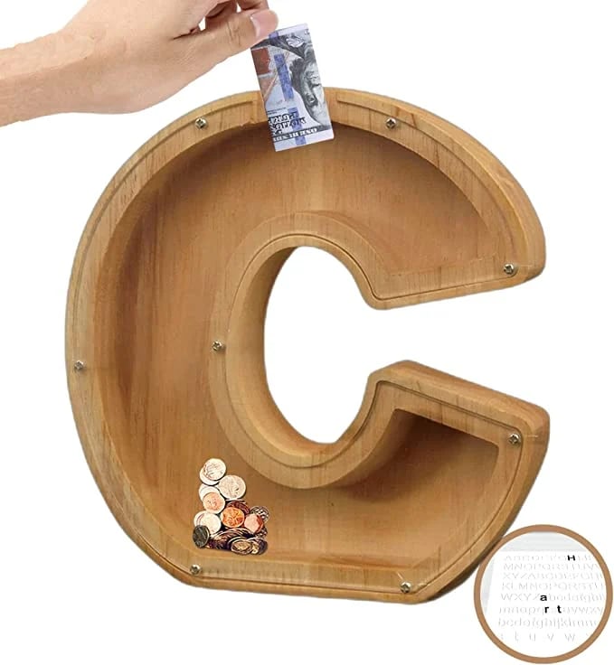 Handcrafted Piggy Bank to Encourage Safe Saving for Kids