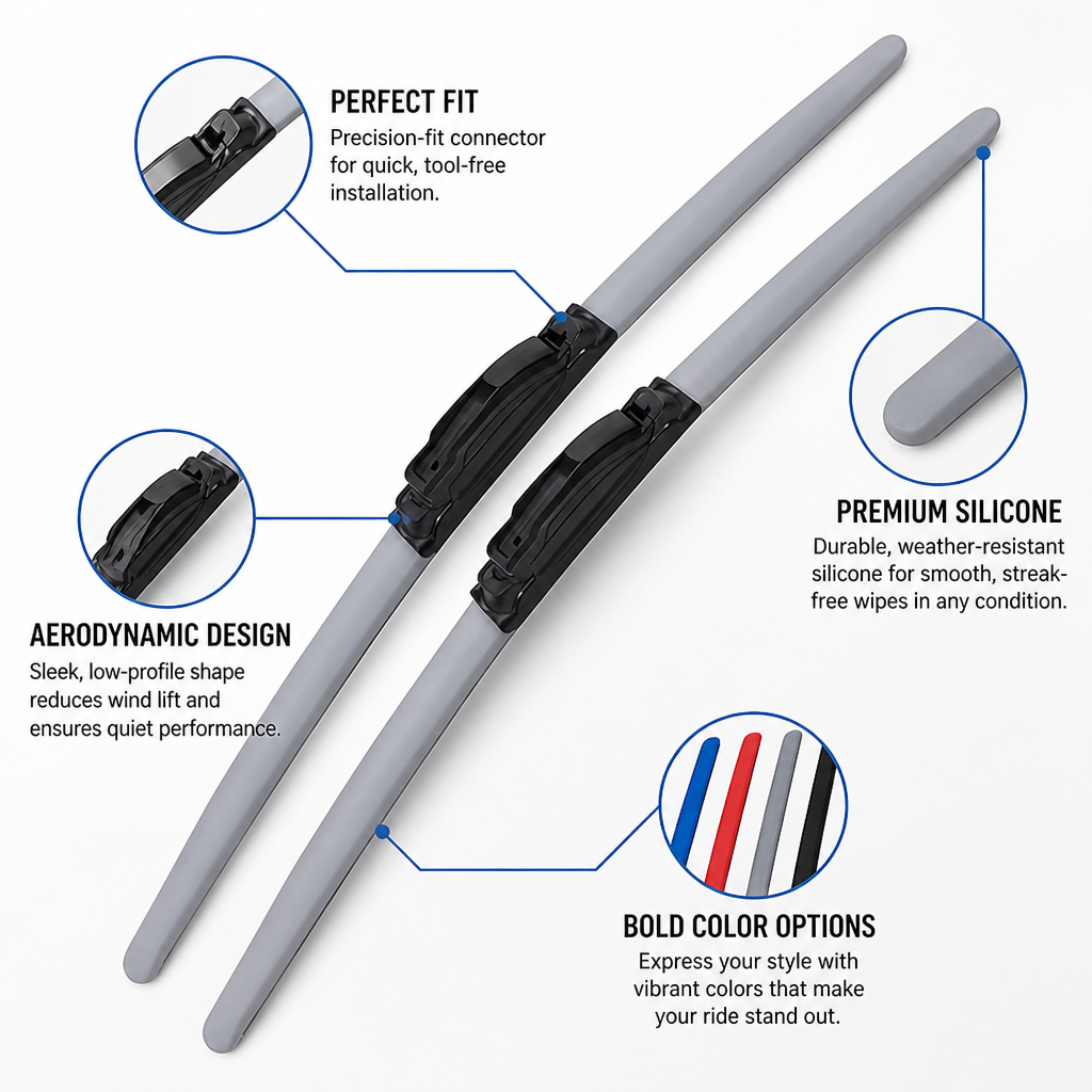 GlassGleam™ — Drive in Perfect Silence with Vivid Clarity and Style