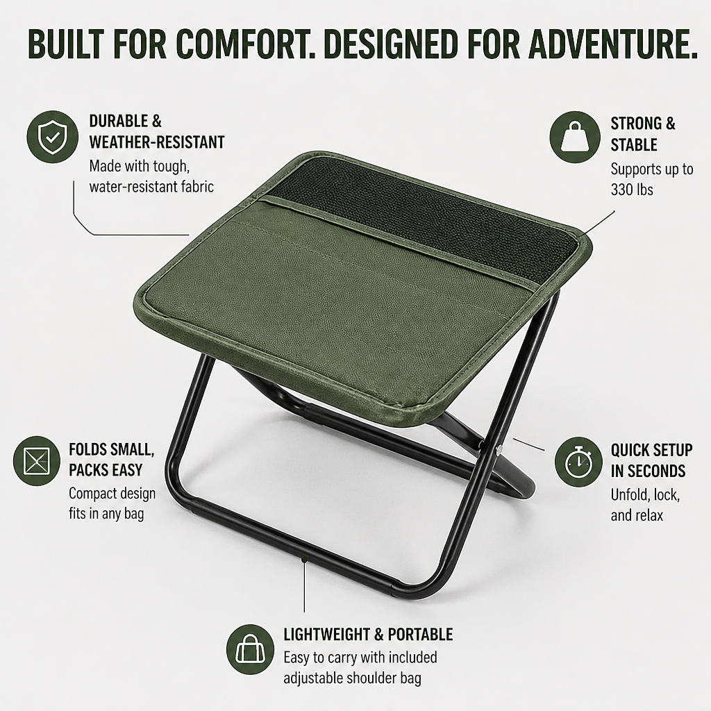 VeroRest™ — Instant, Rock-Solid Comfort Wherever Your Adventures Take You