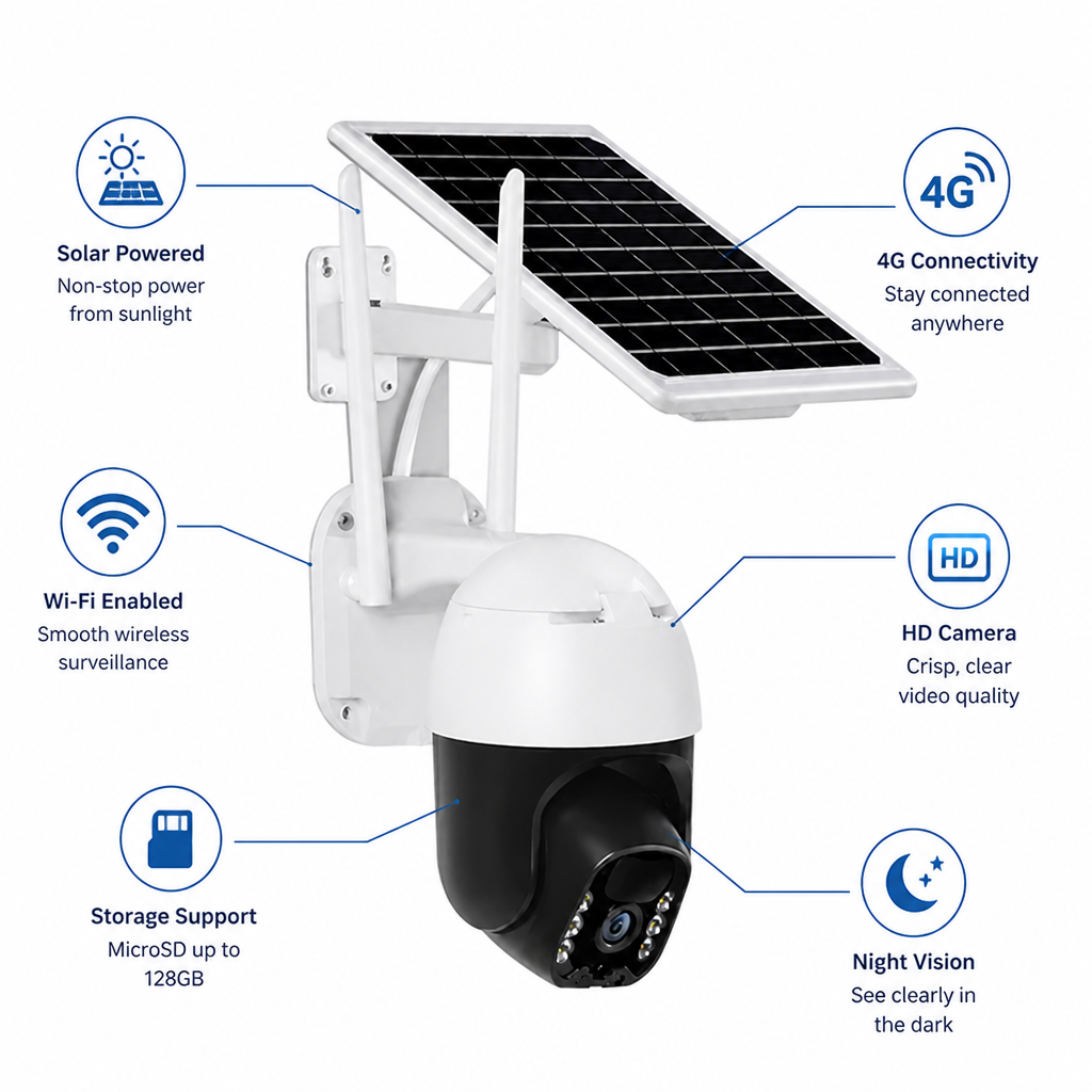 SolaraShield™ — Endless Solar Security That Never Lets You Down