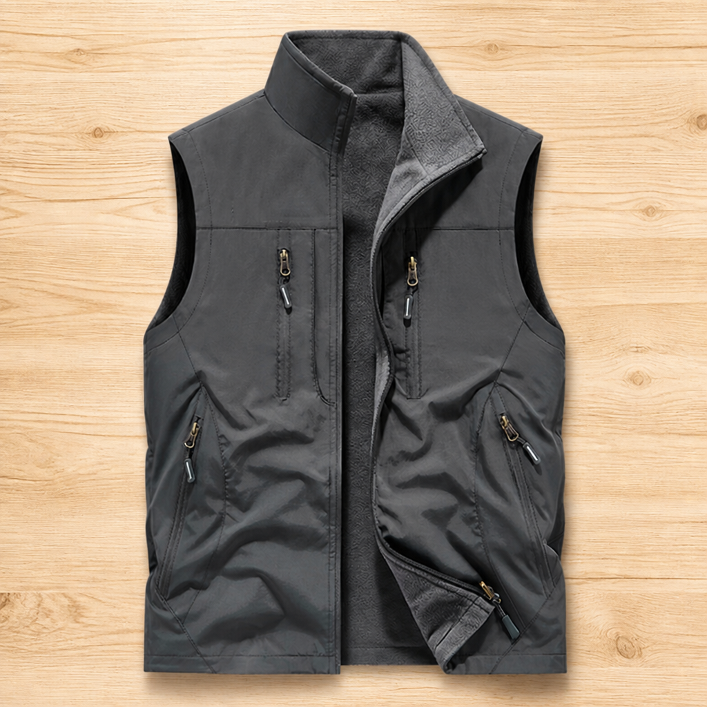 TitanShield™ Oversized Sleeveless Jacket — Own Every Moment with Unmatched Warmth and Secure Freedom