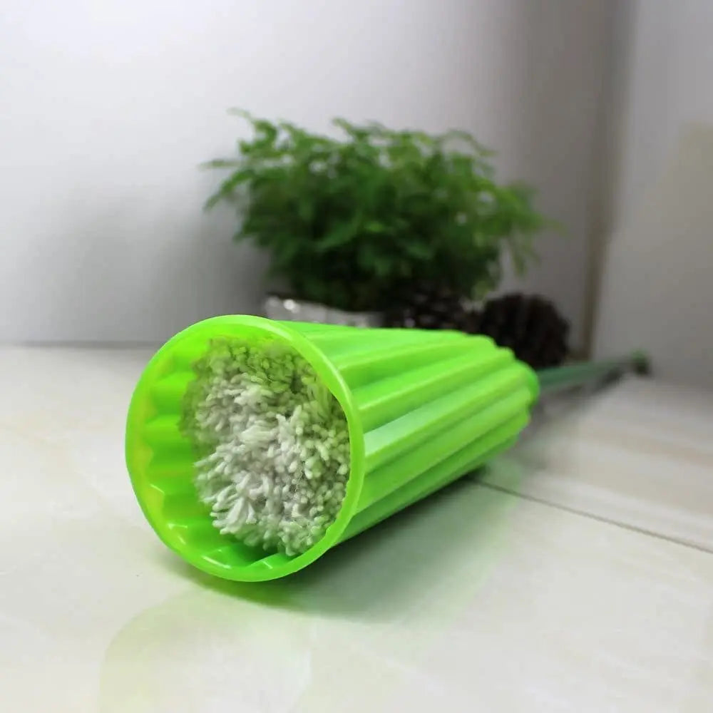 Self-Wringing Microfiber Mop Replacement Head | Swivel Connector | Hands-Free Operation | CleanPulse