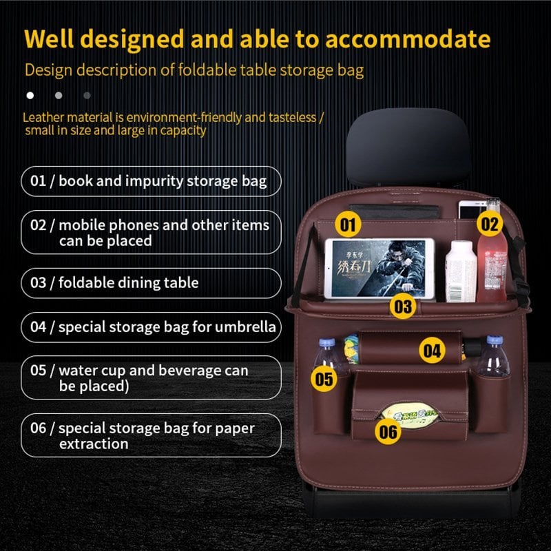Car Organizer – Eliminate Clutter for a Relaxed Journey Every Time!