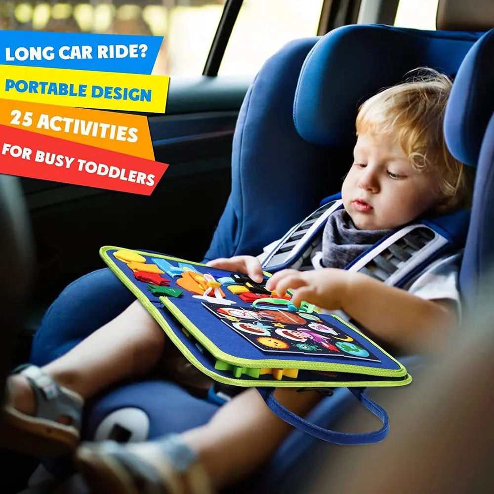 Touch Panel – Montessori Educational Toy for Kids' Motor Skill Growth