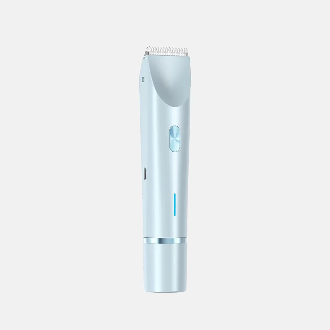 TrimVel | 2 in 1 painless bikini and facial hair trimmer